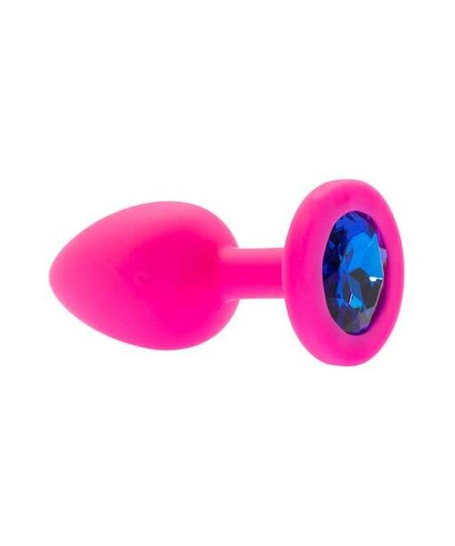 Kinki Range Silicone Gemmed Butt Plug - 2.8 Inch - Kinki Range by Share Satisfaction