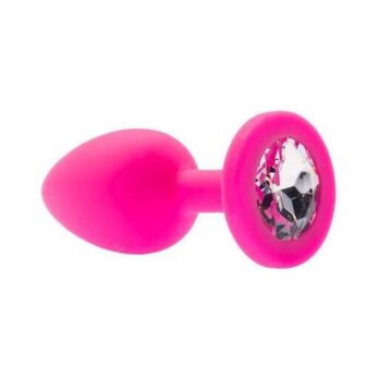 Kinki Range Silicone Gemmed Butt Plug - 2.8 Inch - Kinki Range by Share Satisfaction