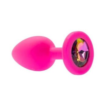 Kinki Range Silicone Gemmed Butt Plug - 2.8 Inch - Kinki Range by Share Satisfaction