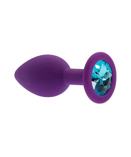 Kinki Range Silicone Gemmed Butt Plug - 2.8 Inch - Kinki Range by Share Satisfaction