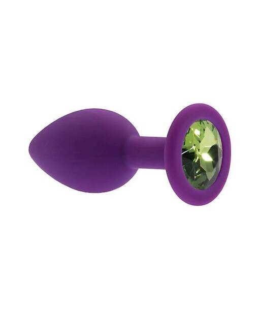 Kinki Range Silicone Gemmed Butt Plug - 2.8 Inch - Kinki Range by Share Satisfaction