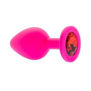 Kinki Range Silicone Gemmed Butt Plug - 3.1 Inch - Kinki Range by Share Satisfaction