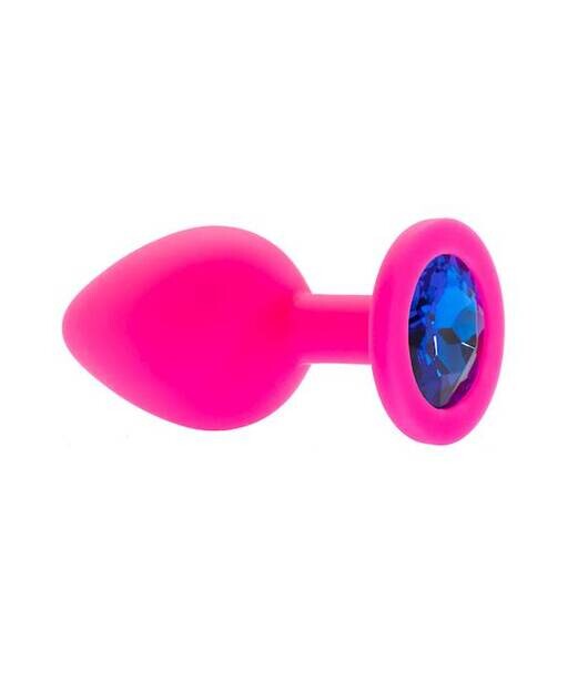 Kinki Range Silicone Gemmed Butt Plug - 3.1 Inch - Kinki Range by Share Satisfaction