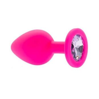 Kinki Range Silicone Gemmed Butt Plug - 3.1 Inch - Kinki Range by Share Satisfaction