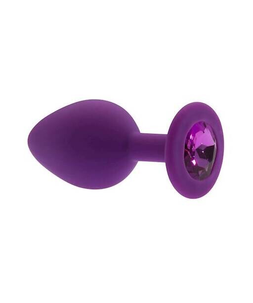 Kinki Range Silicone Gemmed Butt Plug - 3.1 Inch - Kinki Range by Share Satisfaction