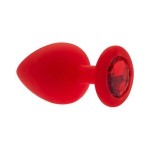 Kinki Range Silicone Gemmed Butt Plug - 3.8 Inch - Kinki Range by Share Satisfaction
