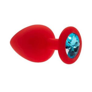 Kinki Range Silicone Gemmed Butt Plug - 3.8 Inch - Kinki Range by Share Satisfaction