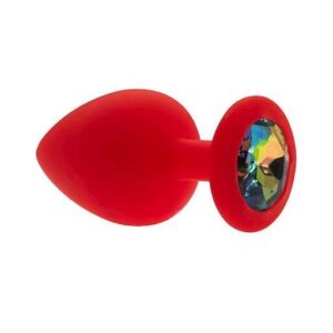 Kinki Range Silicone Gemmed Butt Plug - 3.8 Inch - Kinki Range by Share Satisfaction