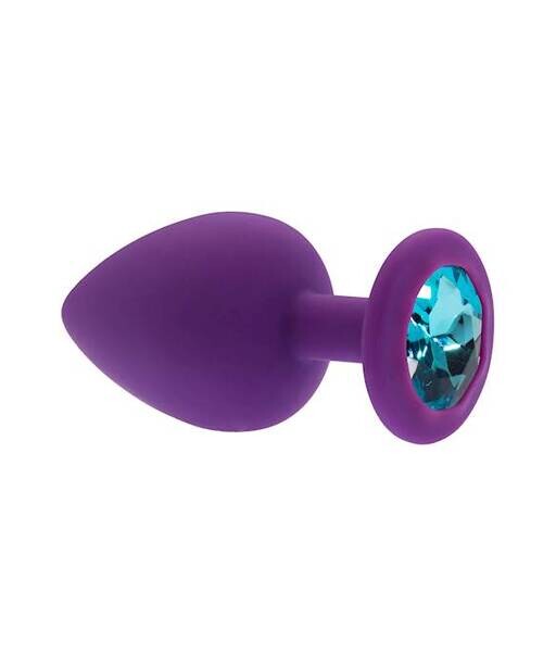 Kinki Range Silicone Gemmed Butt Plug - 3.8 Inch - Kinki Range by Share Satisfaction