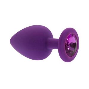 Kinki Range Silicone Gemmed Butt Plug - 3.8 Inch - Kinki Range by Share Satisfaction