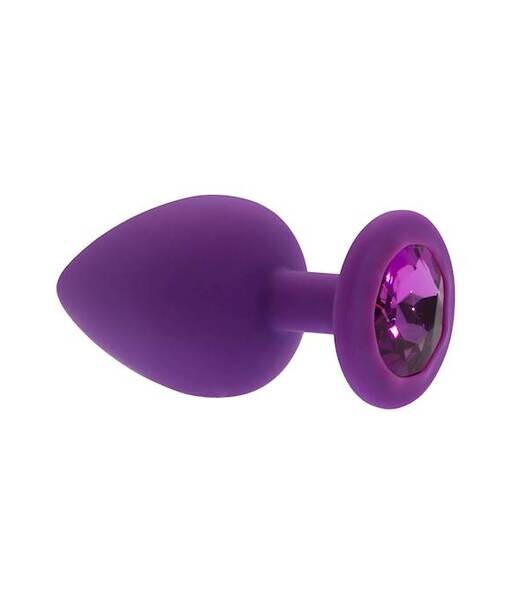 Kinki Range Silicone Gemmed Butt Plug - 3.8 Inch - Kinki Range by Share Satisfaction