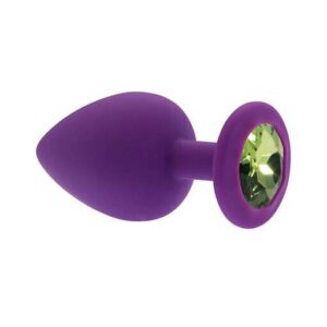 Kinki Range Silicone Gemmed Butt Plug - 3.8 Inch - Kinki Range by Share Satisfaction