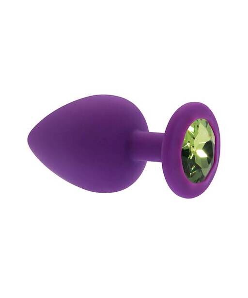 Kinki Range Silicone Gemmed Butt Plug - 3.8 Inch - Kinki Range by Share Satisfaction