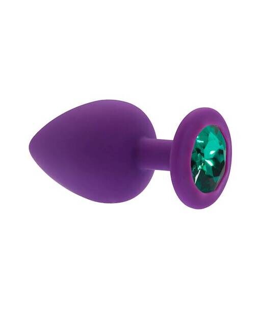 Kinki Range Silicone Gemmed Butt Plug - 3.8 Inch - Kinki Range by Share Satisfaction