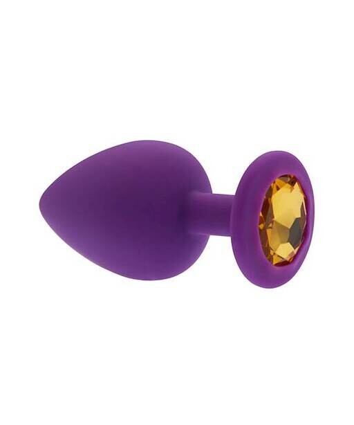 Kinki Range Silicone Gemmed Butt Plug - 3.8 Inch - Kinki Range by Share Satisfaction