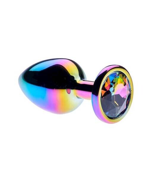 Kinki Range Rainbow Anal Plug - 3.2 Inch - Kinki Range by Share Satisfaction