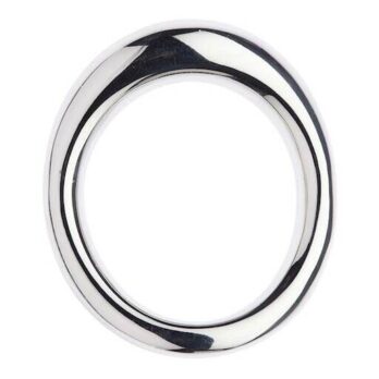 Kinki Range Stainless Steel Bent Cock Ring - 45Mm - Kinki Range by Share Satisfaction