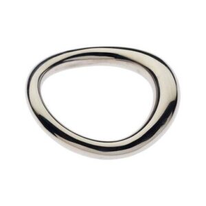 Kinki Range Stainless Steel Bent Cock Ring - 52.5Mm - Kinki Range by Share Satisfaction