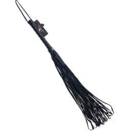 Bound X Calfskin Loop Tail Flogger - Bound X by Share Satisfaction