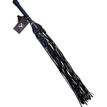 Bound X Suede Flogger With Stitching Detail - Bound X by Share Satisfaction