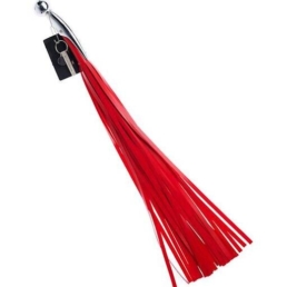 Bound X Silicone Flogger With Metal Handle - Bound X by Share Satisfaction