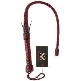 Bound X Solid Tip Leather Whip -