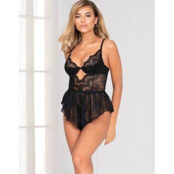 Radiance Romper 11096 Black S - Seven Til Midnight