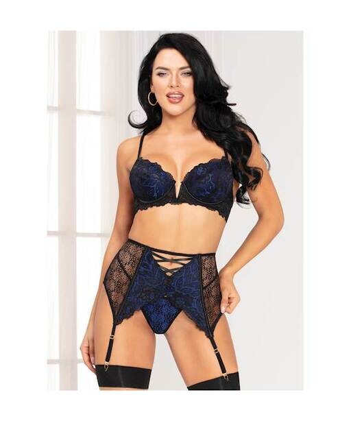 Radiance Bra Set 11093 Blue S - Seven Til Midnight