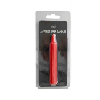 Kinki Japanese Drip Candles - Small - Red - Kinki Range by Share Satisfaction