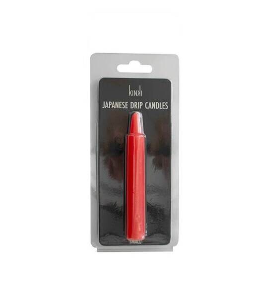 Kinki Japanese Drip Candles - Small - Red - Kinki Range by Share Satisfaction