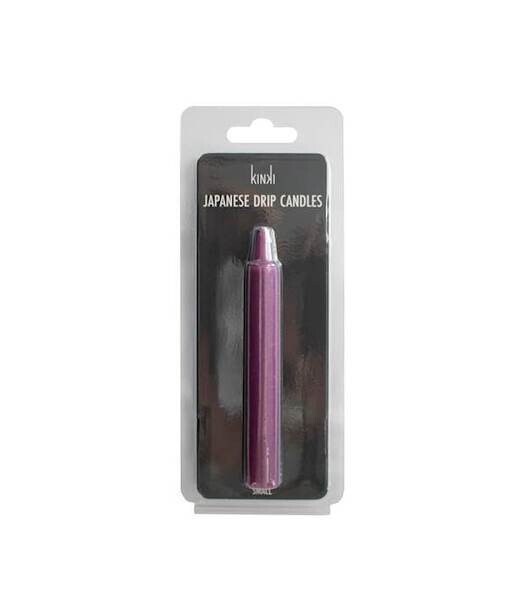 Kinki Japanese Drip Candles - Small - Purple - Kinki Range by Share Satisfaction