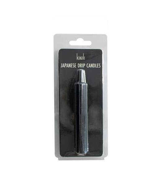 Kinki Japanese Drip Candles - Small - Black - Kinki Range by Share Satisfaction