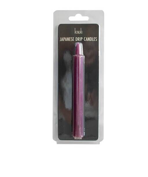 Kinki Japanese Drip Candles - Medium - Purple - Kinki Range by Share Satisfaction