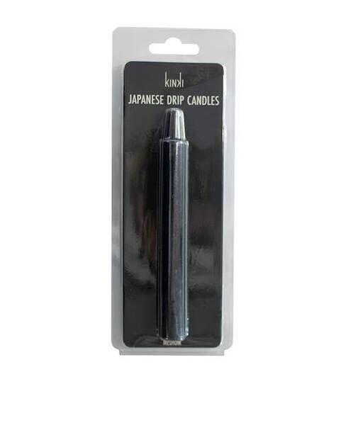 Kinki Japanese Drip Candles - Medium - Black - Kinki Range by Share Satisfaction