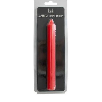 Kinki Japanese Drip Candles - Large - Red - Kinki Range by Share Satisfaction