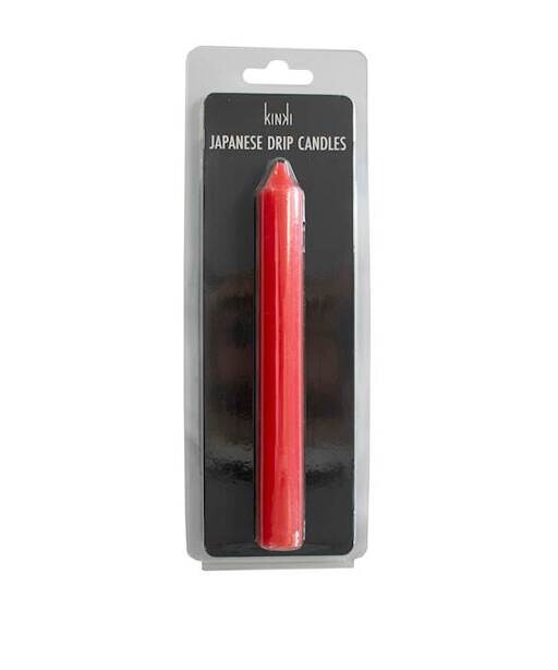 Kinki Japanese Drip Candles - Large - Red - Kinki Range by Share Satisfaction