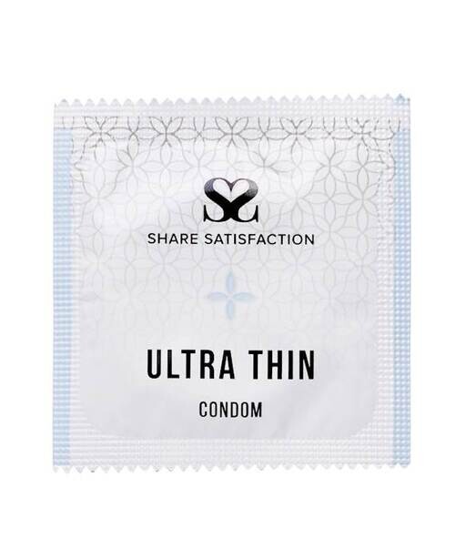 Share Satisfaction Ultra Thin Condom Single - Share Satisfaction Condoms