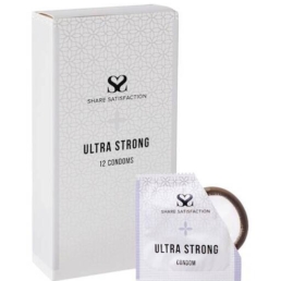 Share Satisfaction Ultra Strong Condoms 12 Pack - Share Satisfaction Condoms