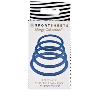 Periwinkle O-Ring 4Pk - Sportsheets