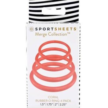 Coral O-Ring 4Pk - Sportsheets