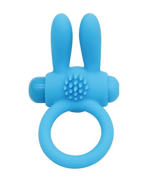 Amore 10F Rabbit Vibrating Cock Ring - Amore
