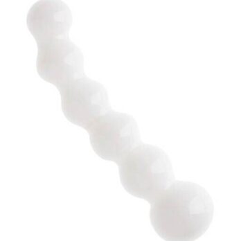 Lucent White Anal Beads - Lucent by Share Satisfaction