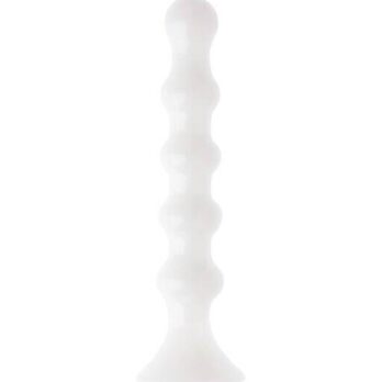 Lucent White Anal Beads - Lucent by Share Satisfaction