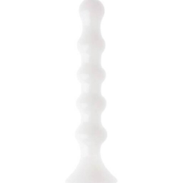 Lucent White Anal Beads - Lucent by Share Satisfaction
