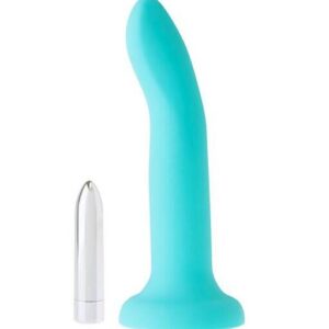 Nood Colours - Green Dildo with Bullet - Foil Bag - Nood by Share Satisfaction