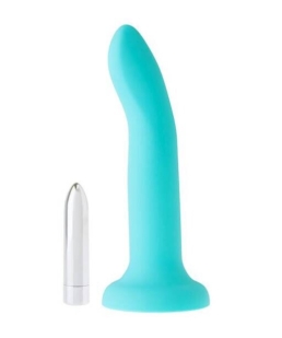Nood Colours - Green Dildo with Bullet - Foil Bag - Nood by Share Satisfaction