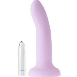 Nood Colours - Purple Dildo with Bullet - Foil Bag - Nood by Share Satisfaction