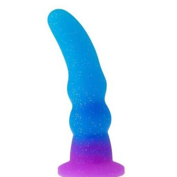 Nood Colours - Silicone Rippled Dildo - Foil Bag - Nood by Share Satisfaction