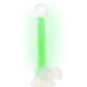 Nood Colours - Glow in the Dark Dildo - Foil Bag - Nood by Share Satisfaction