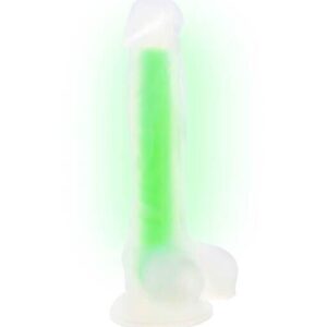 Nood Colours - Glow in the Dark Dildo - Foil Bag - Nood by Share Satisfaction